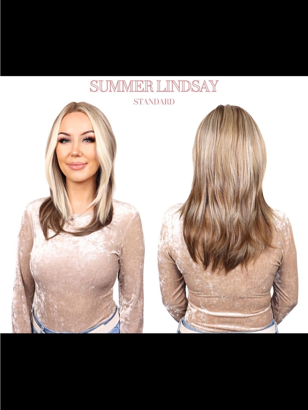 Chelsea Smith Crown/Wig - NWT Summer Lindsay, Standard